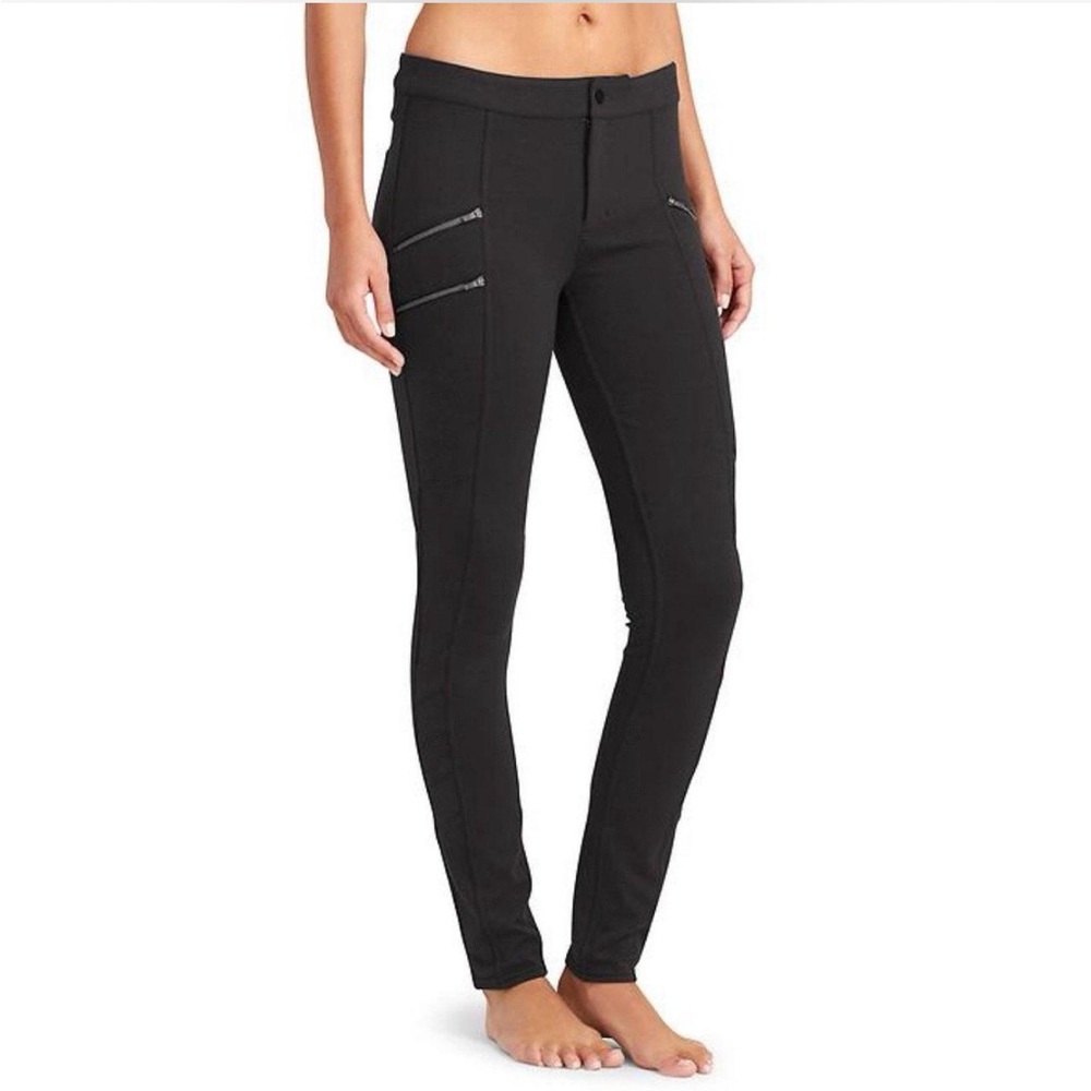 Athleta Black Straight Leg Pants/ Leggings